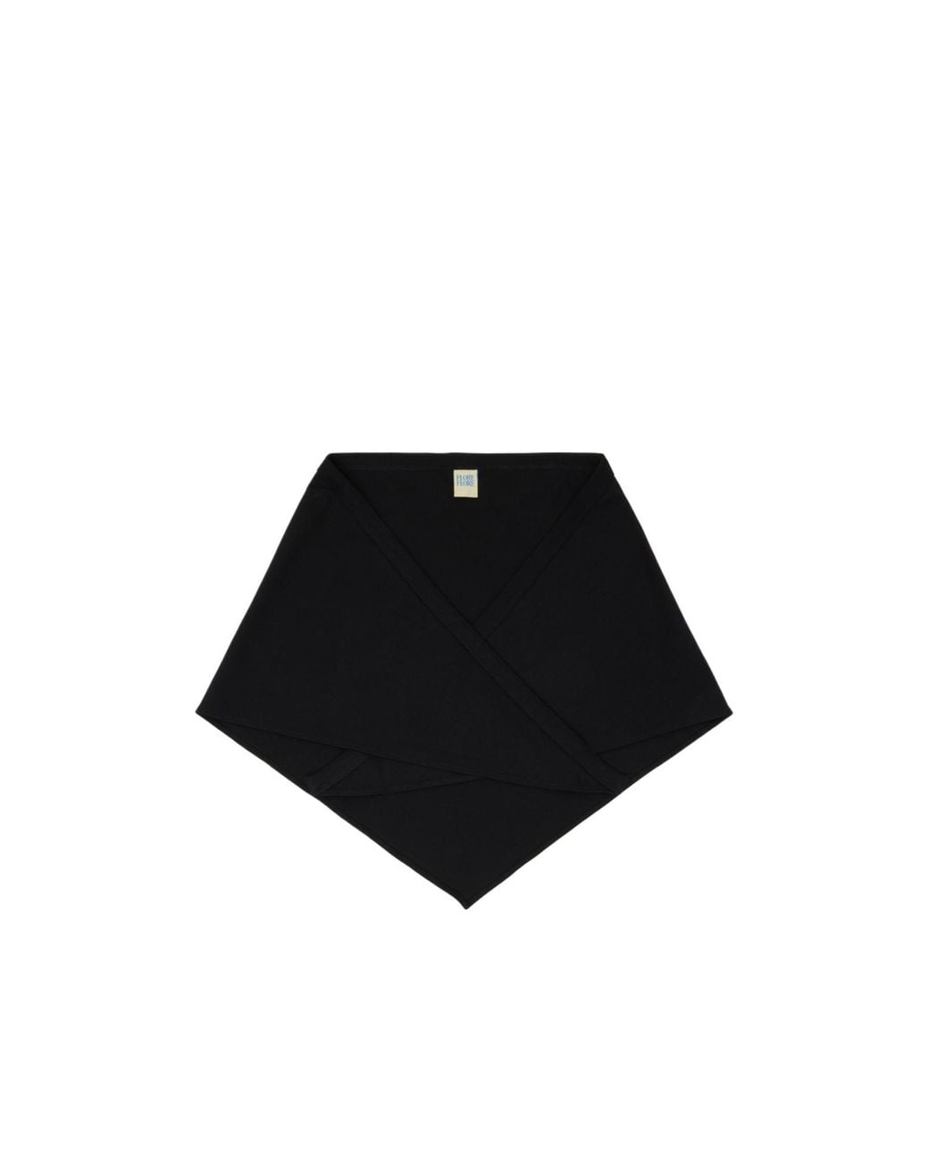 Flore Flore Black Flore Scarf