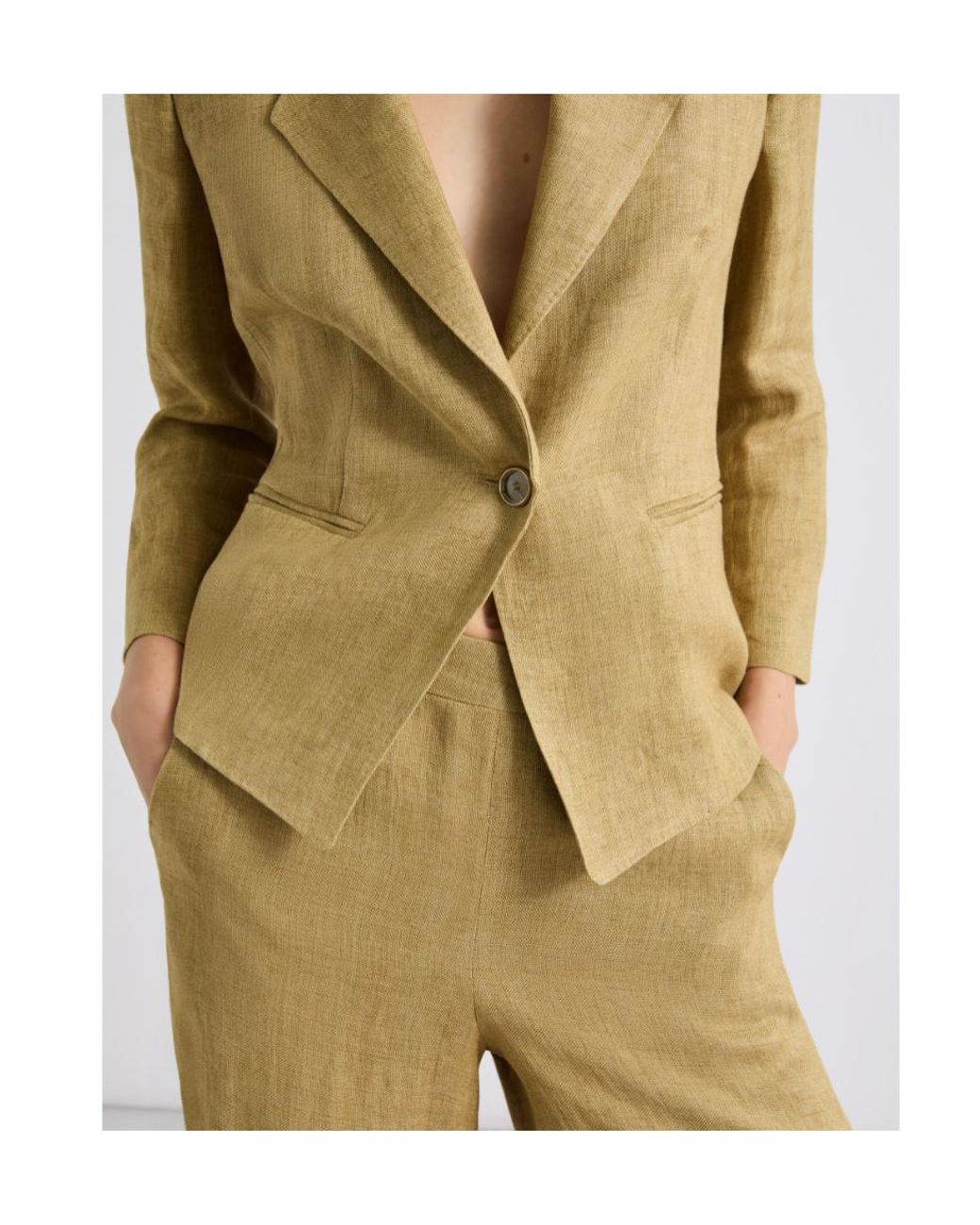 Marella Green Mllcardato Blazer