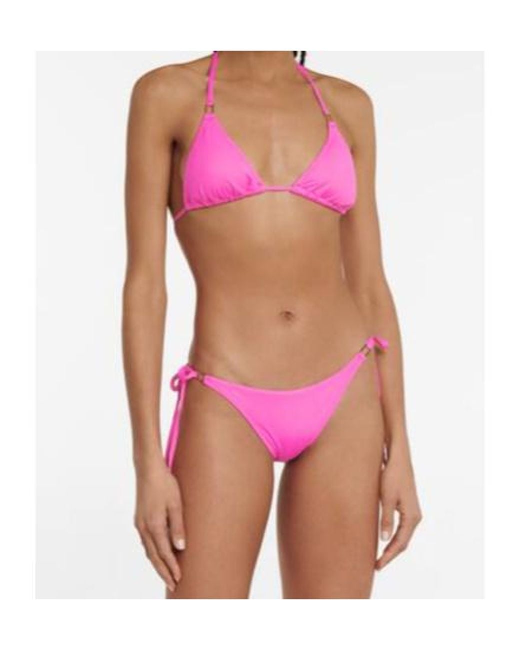 Melissa Odabash Pink Cancun Bikini Top