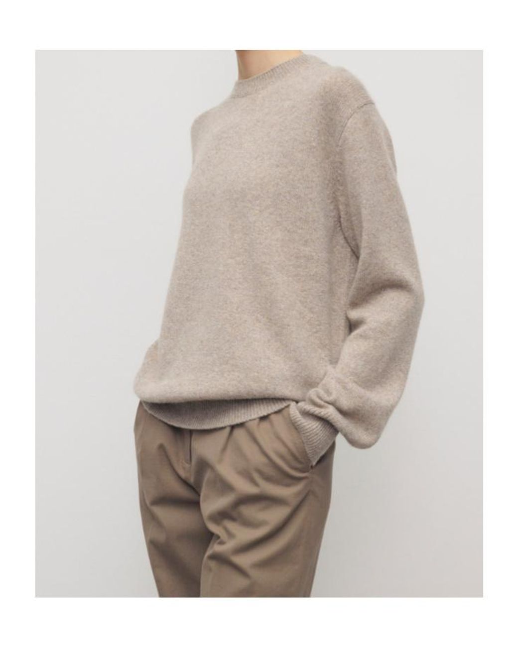 The Row Gray Noval Jumper