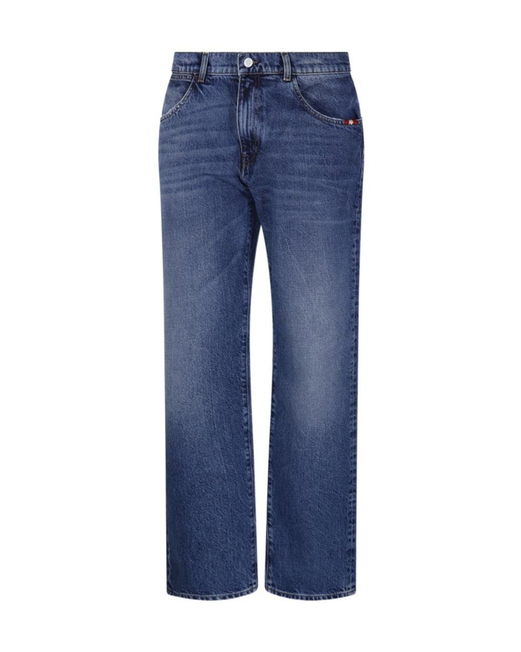 AMISH Blue Straight-Leg Jeans for men