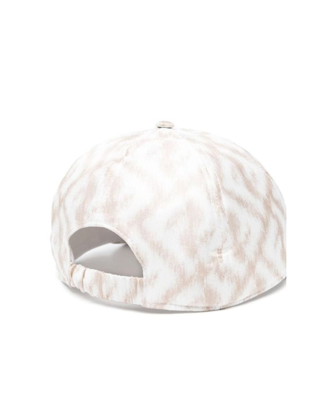 Fendi White Ff Patterned Baseball Cap for men