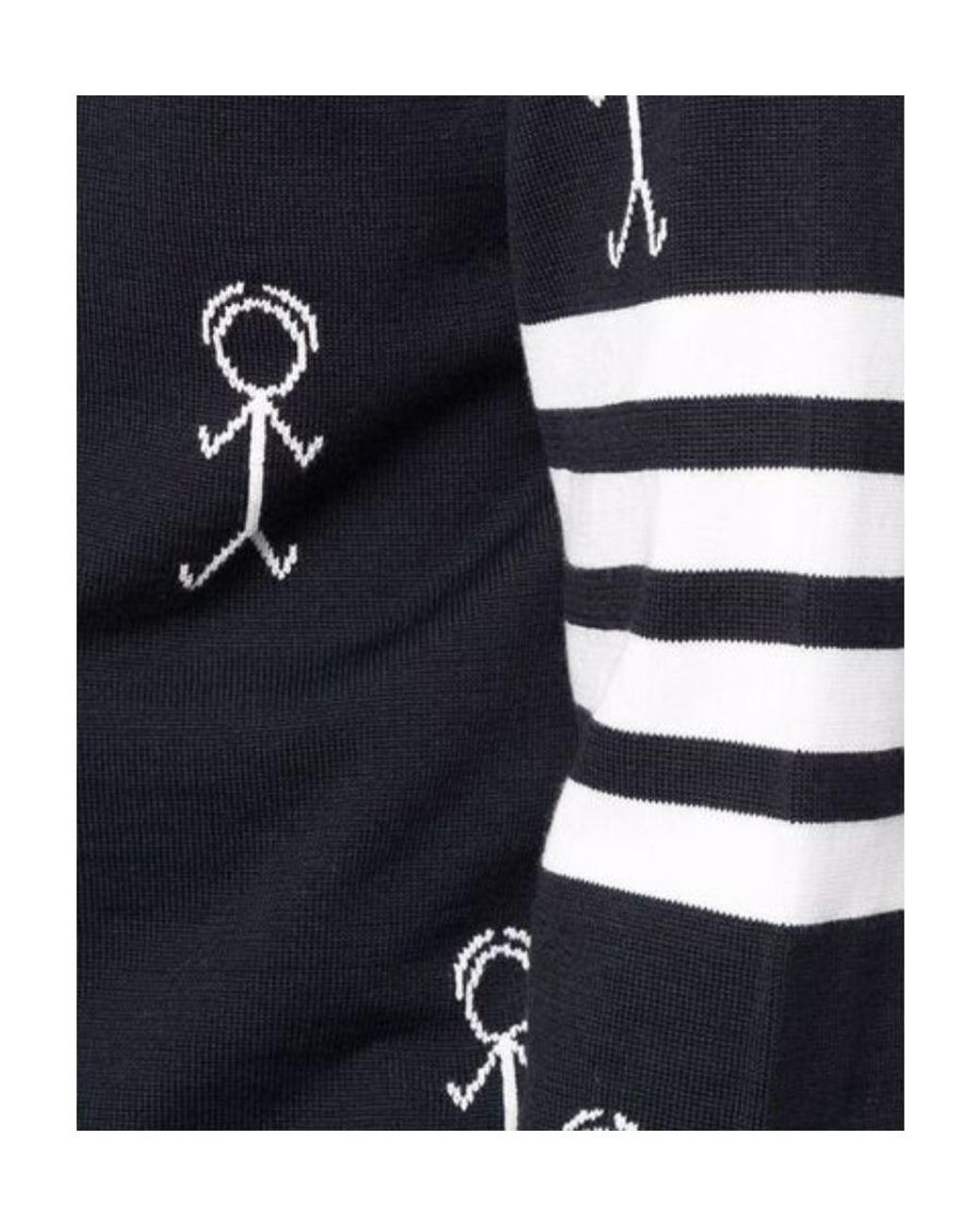 Thom Browne Blue Mr Thom Icons Jumper for men