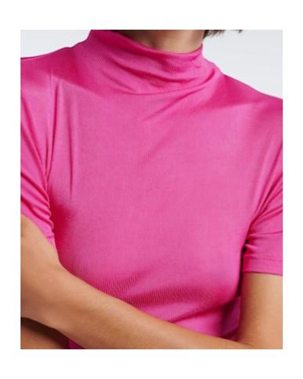 Christopher Esber Pink Fusion Ruched Gown