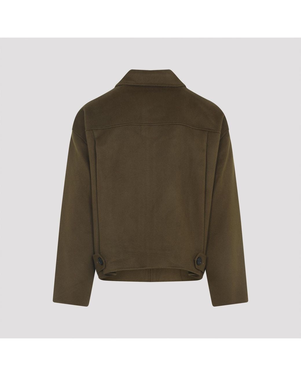 Acne Brown Zip-Up Long Sleeved Jacket for men