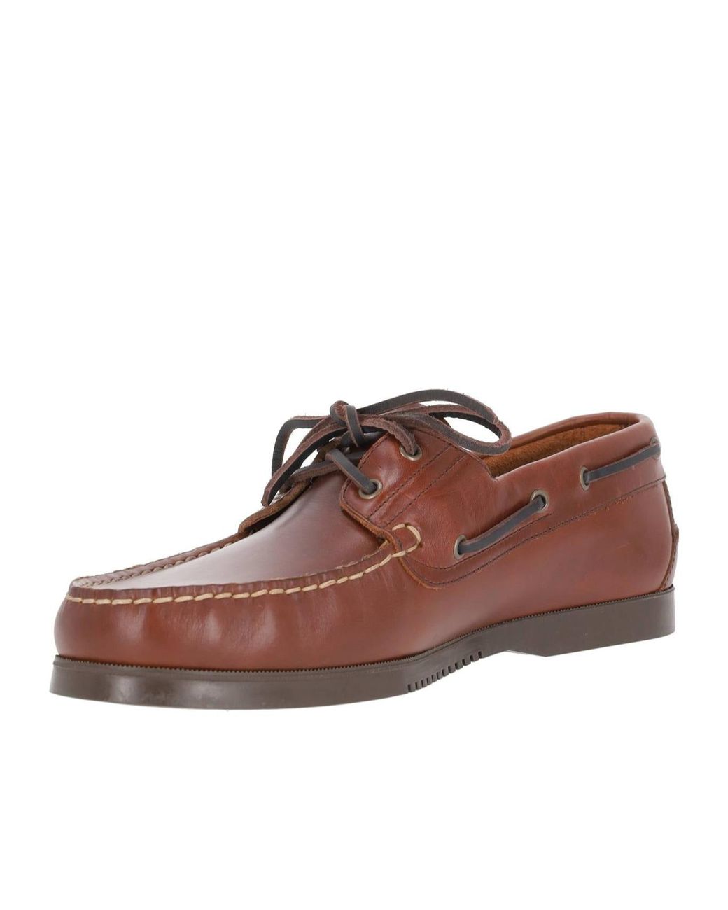 Paraboot Brown Lace-Up Casual Shoes for men