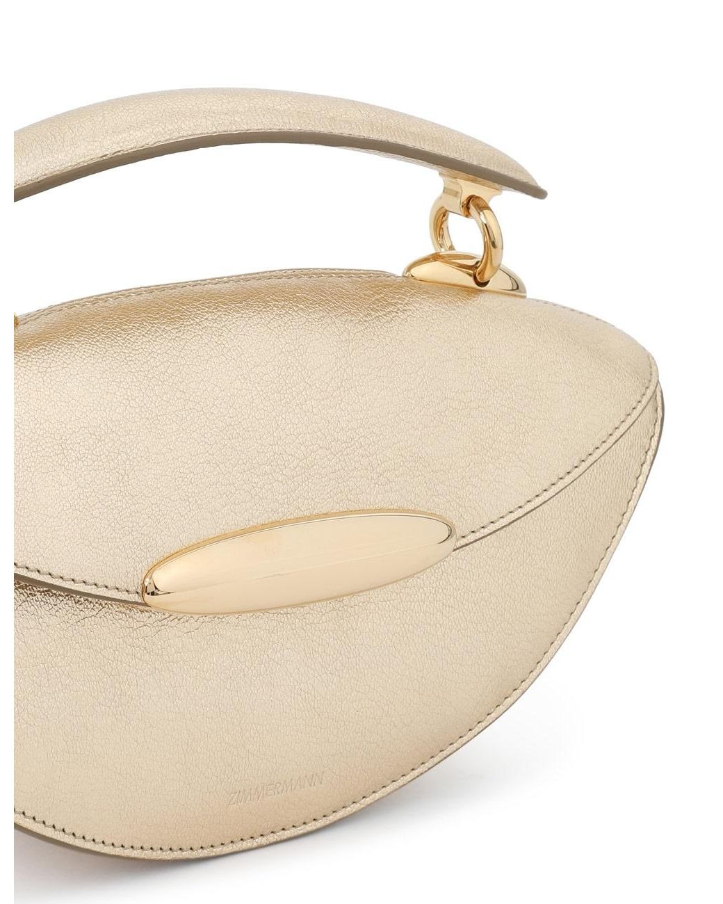 Zimmermann White Flap Shoulder Bag