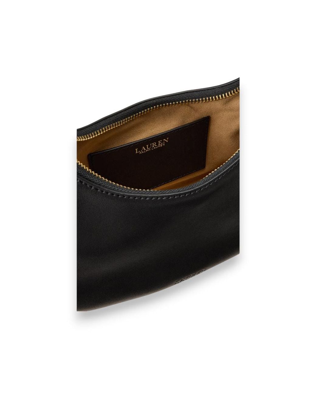 Ralph Lauren Black Marcy Shoulder Bag