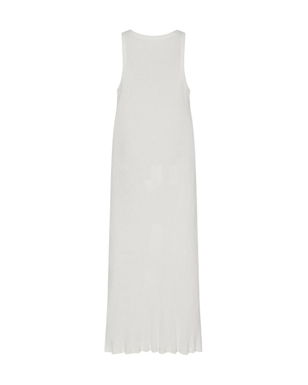 The Row White Sleeveless Long Dress