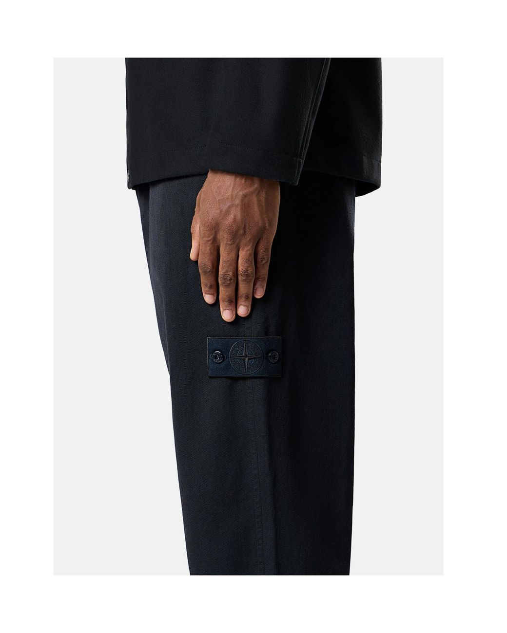 Stone Island Blue Regular-Fit Chino Pants for men