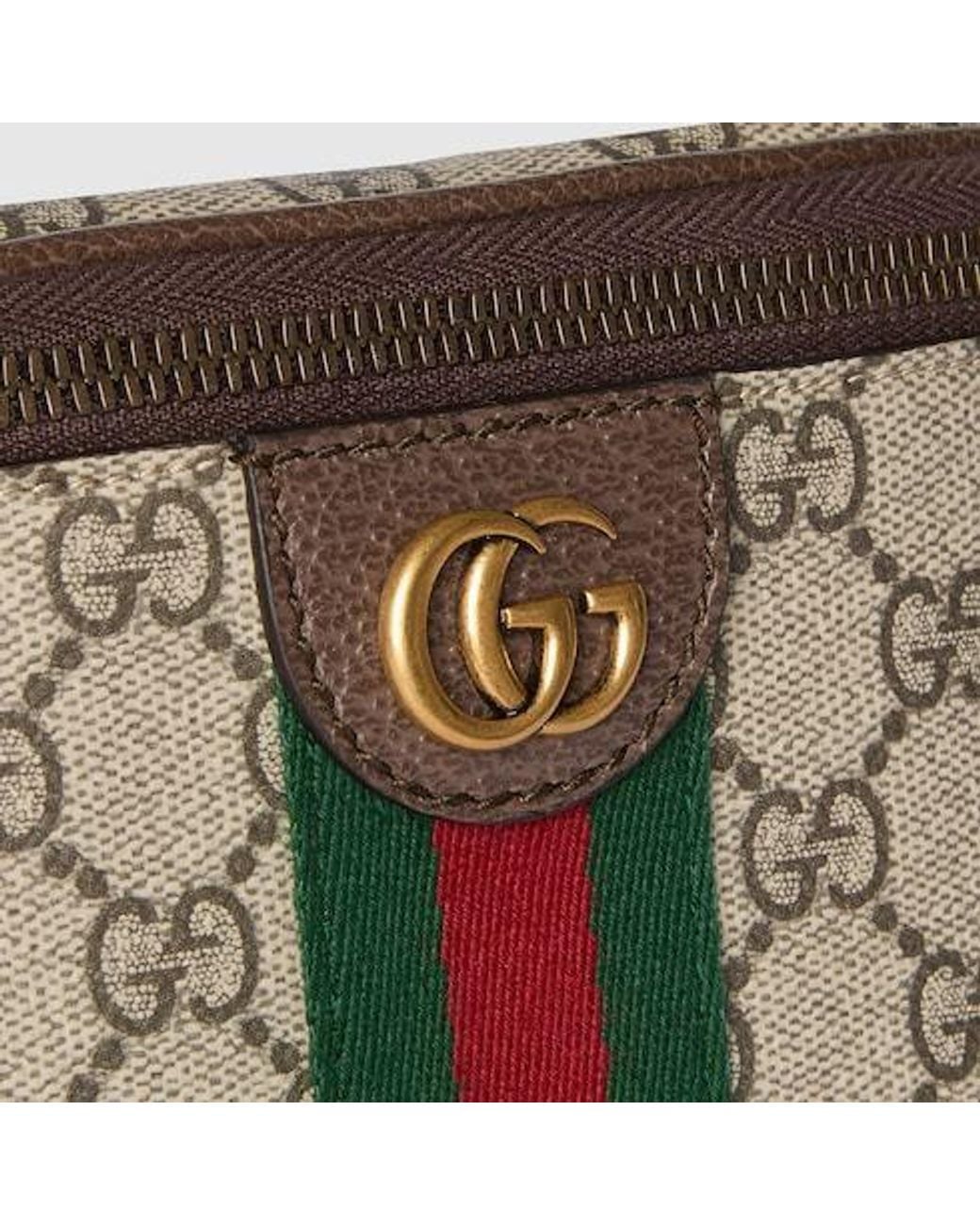 Gucci Gray Ophidia Small Belt Bag for men