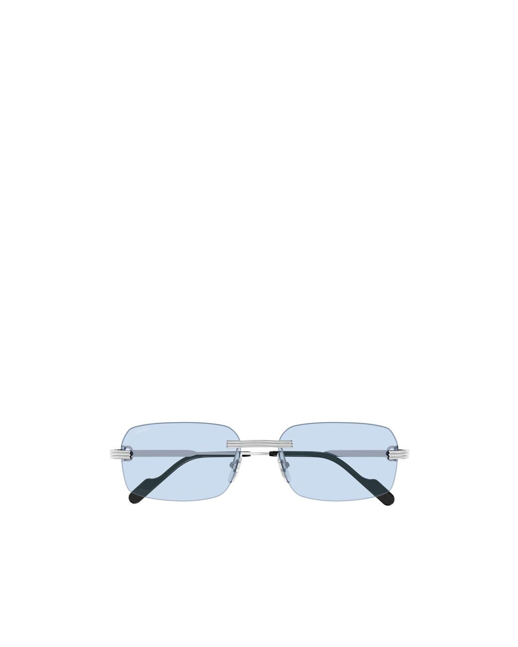 Cartier Blue Two-Tone Sunglasses for men