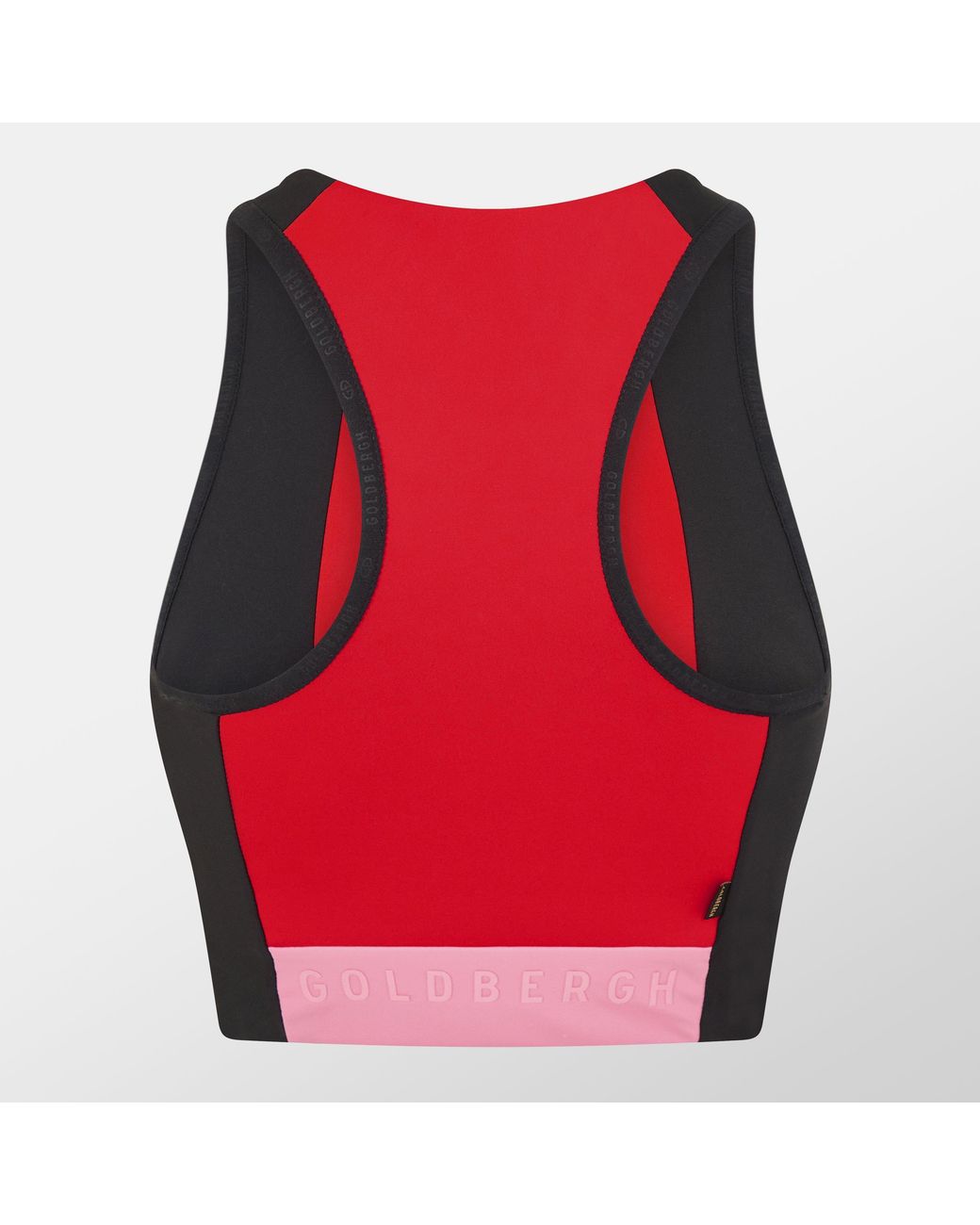Goldbergh Red Facade Sports Bra