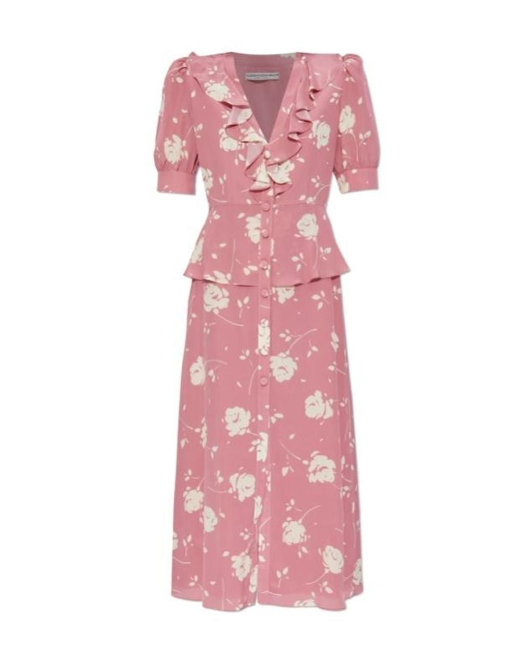 Alessandra Rich Pink Midi Dresses