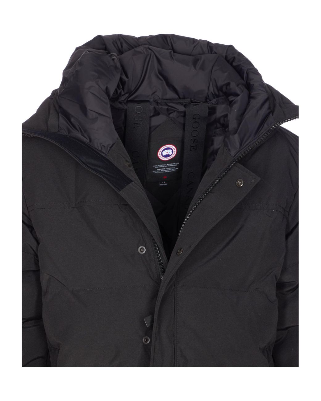 Canada Goose Black Macmillan Hooded Parka for men
