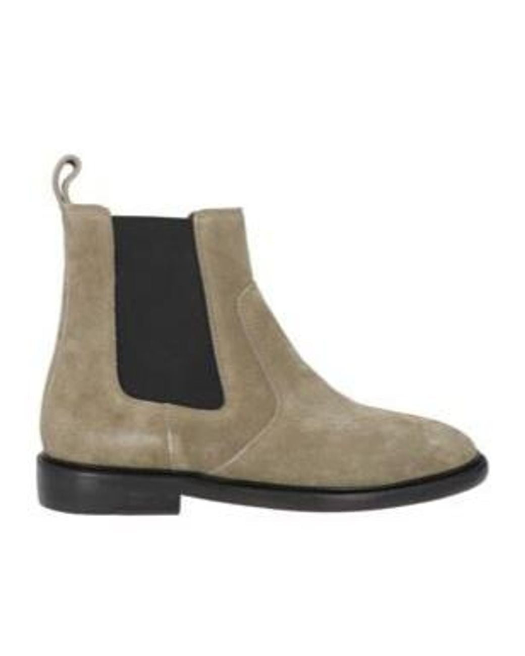 Isabel Marant White Minimal Solid Color Ankle Boots
