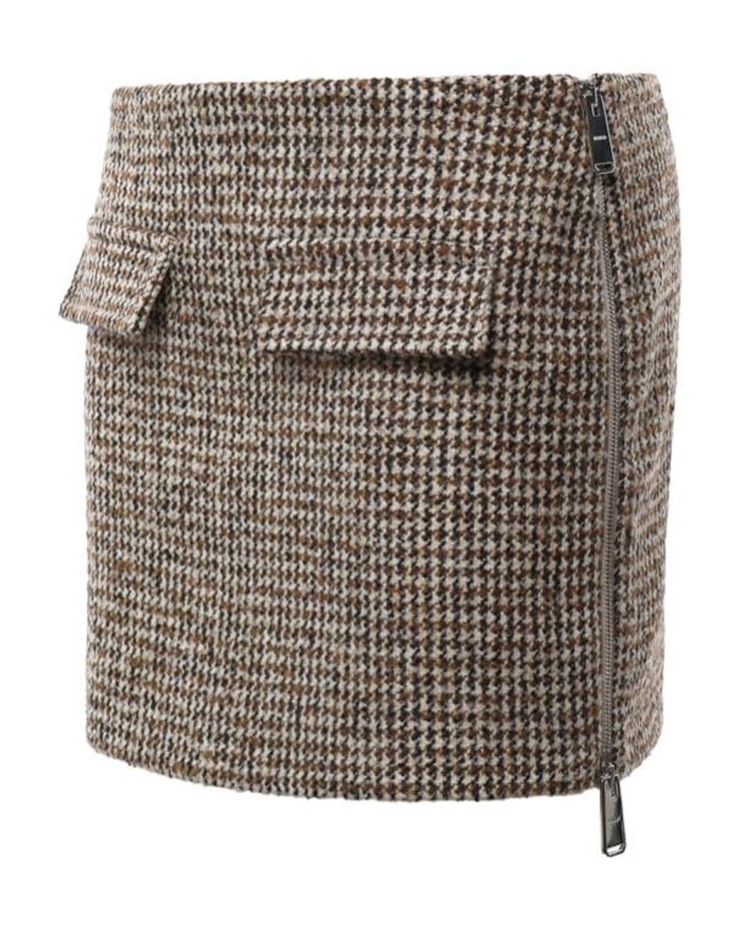 Dondup Multicolor Mini Skirt