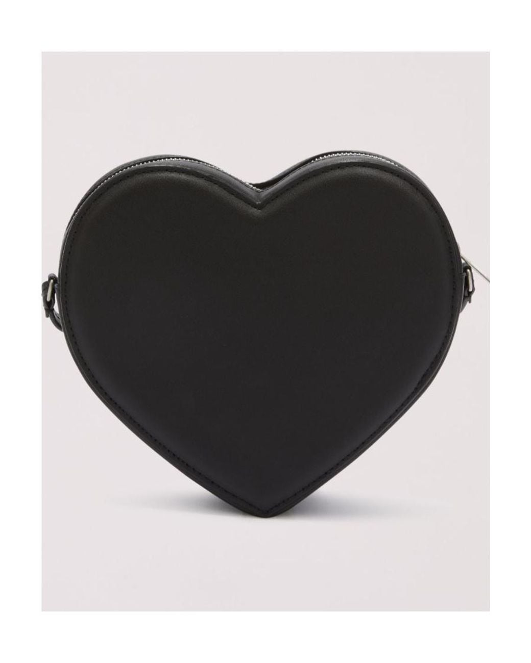 Ambush Black Heart Logo Plaque Crossbody Bag