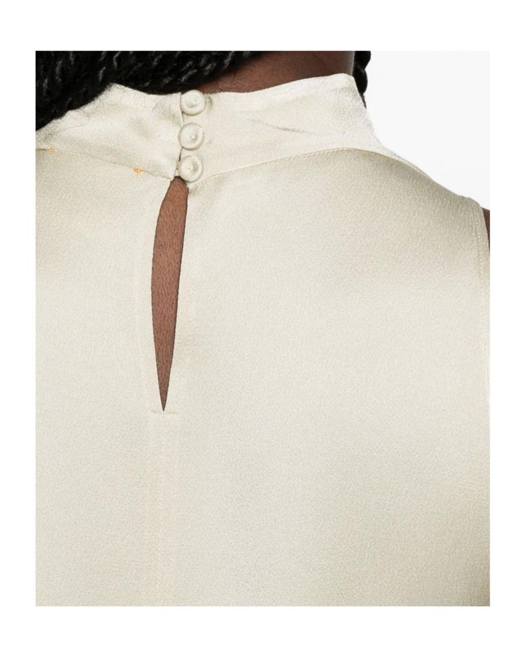 Forte_forte Natural Sleeveless Blouse