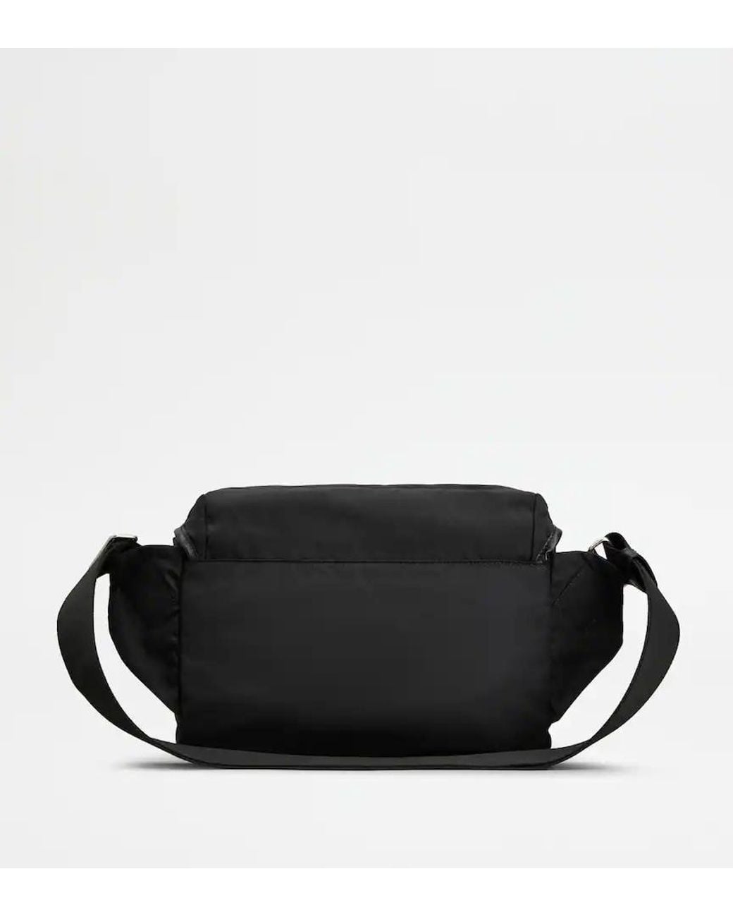 Tod's Black Flap Crossbody Bag for men