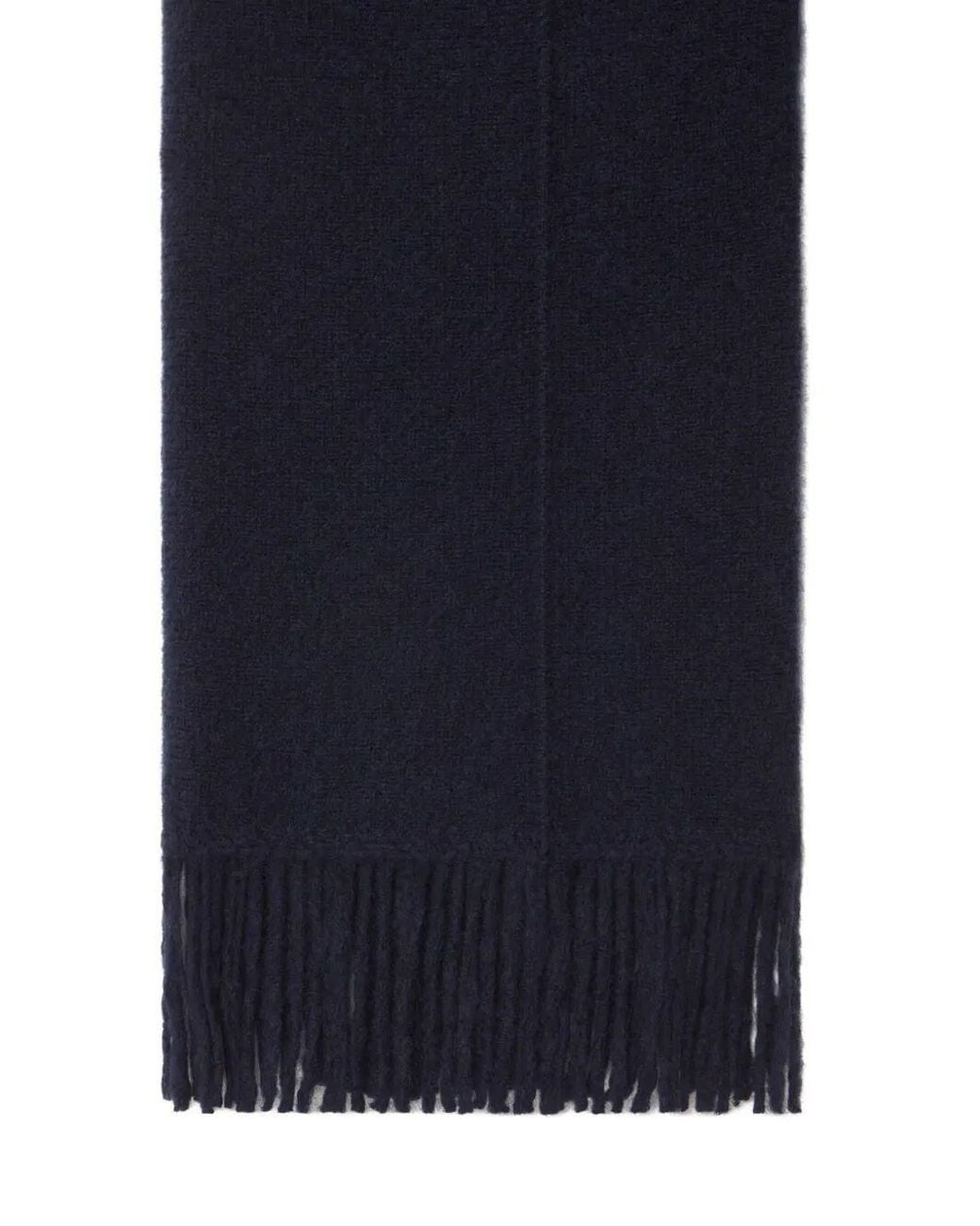 Alanui Blue Fringe-Detail Trousers
