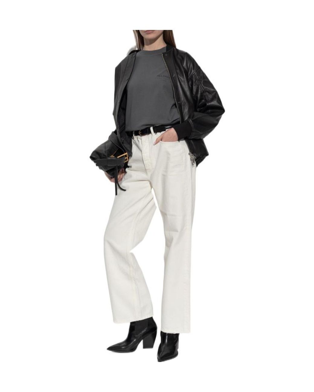 AllSaints Gray Underground T-Shirt
