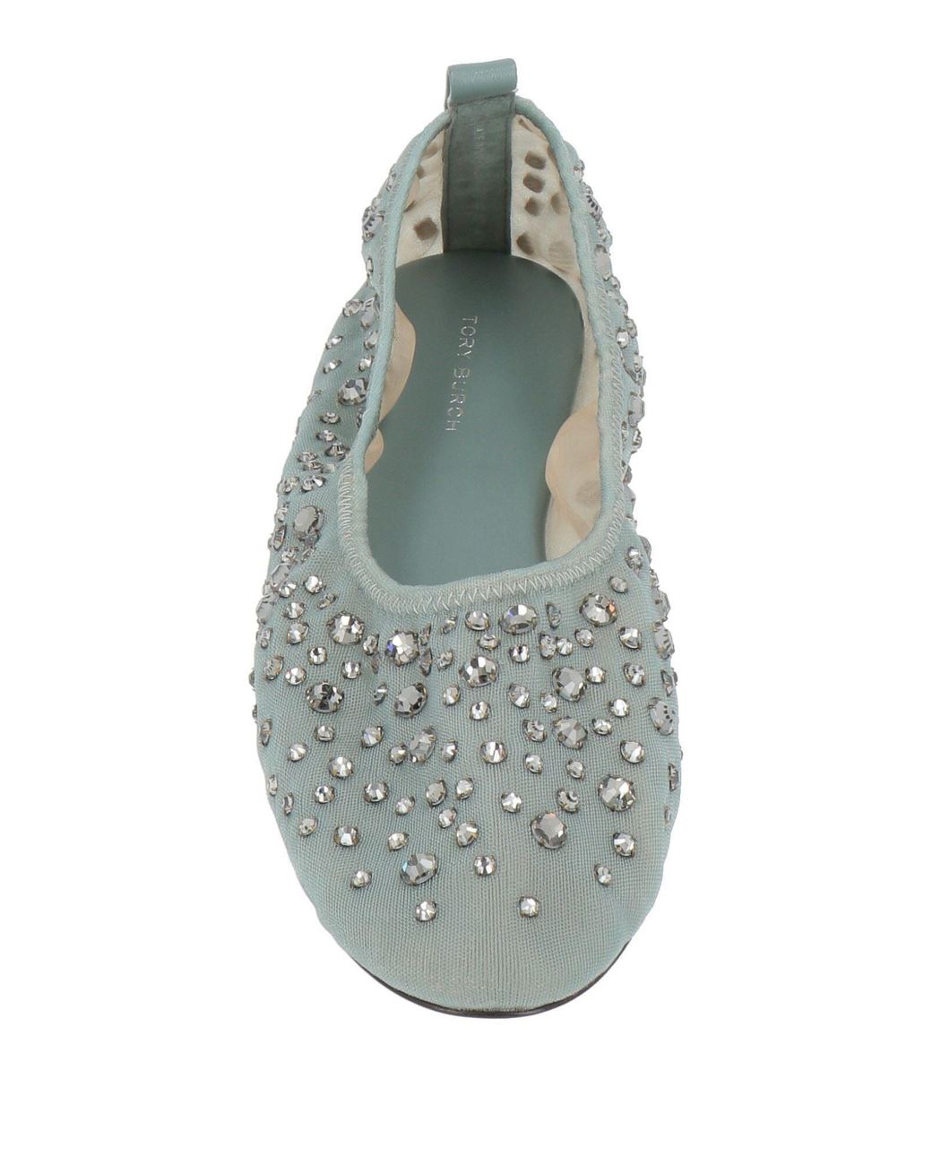 Tory Burch Gray Versatile Ballet Flats