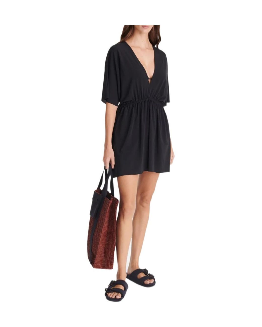 Eres Black Naia Minidress
