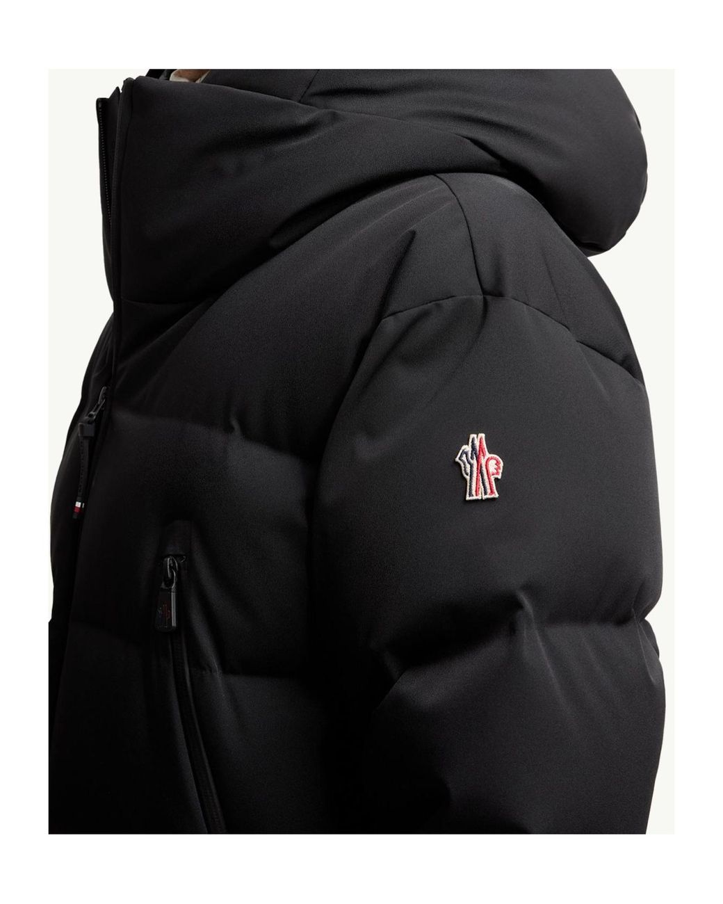 Moncler Black Grenoble Fellberg Hooded Insulated Ski Jacket for men