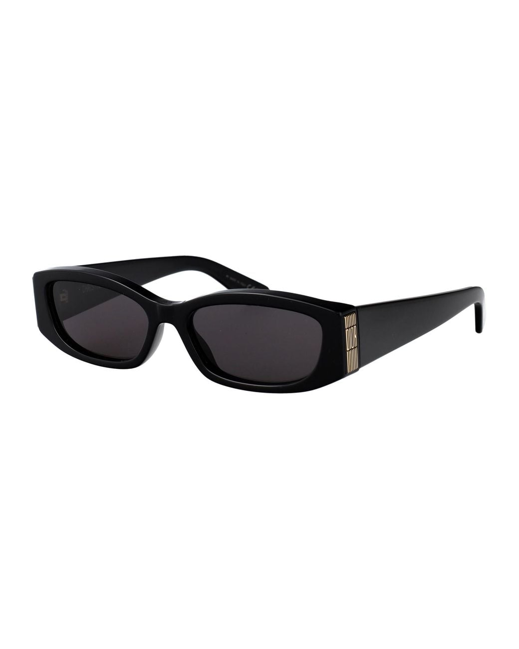 Dior White Eyewear Graphique S1I Rectangular Frame Sunglasses