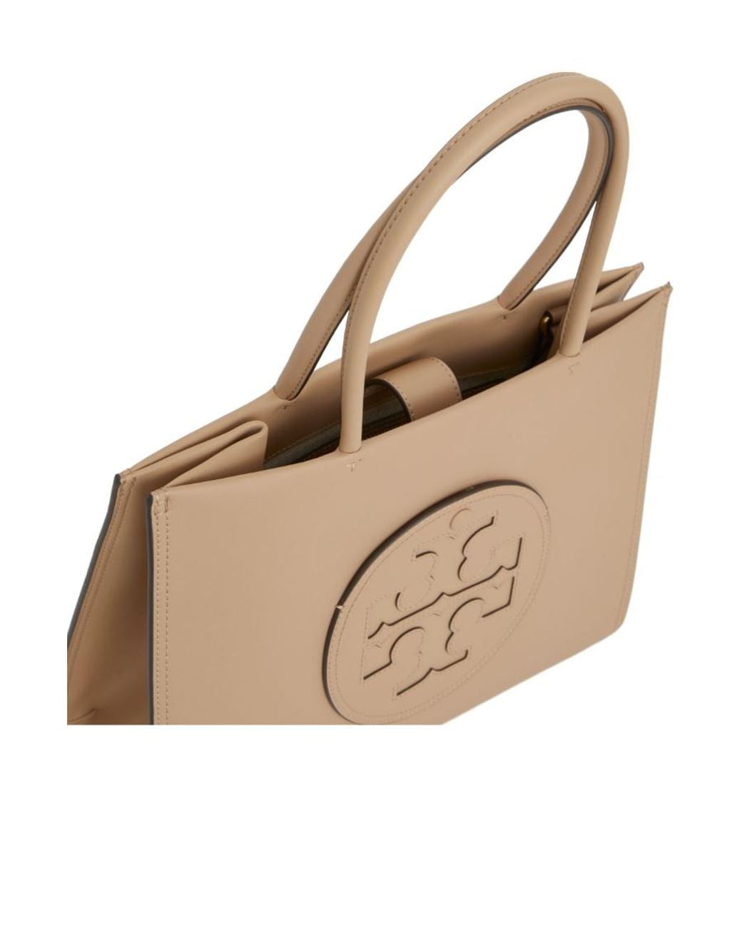 Tory Burch Natural Ella Bio Small Top Handle Bag