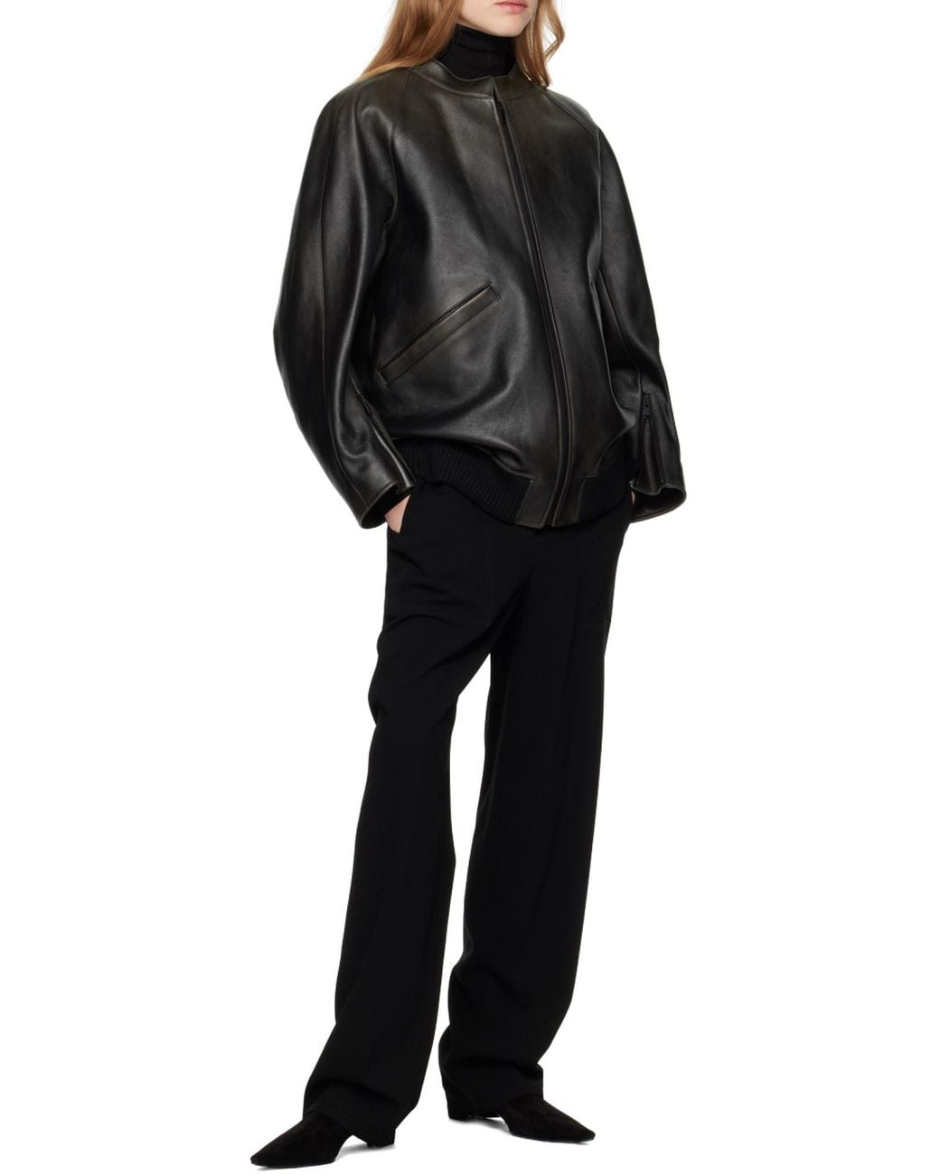 The Row Black Kengia Jacket