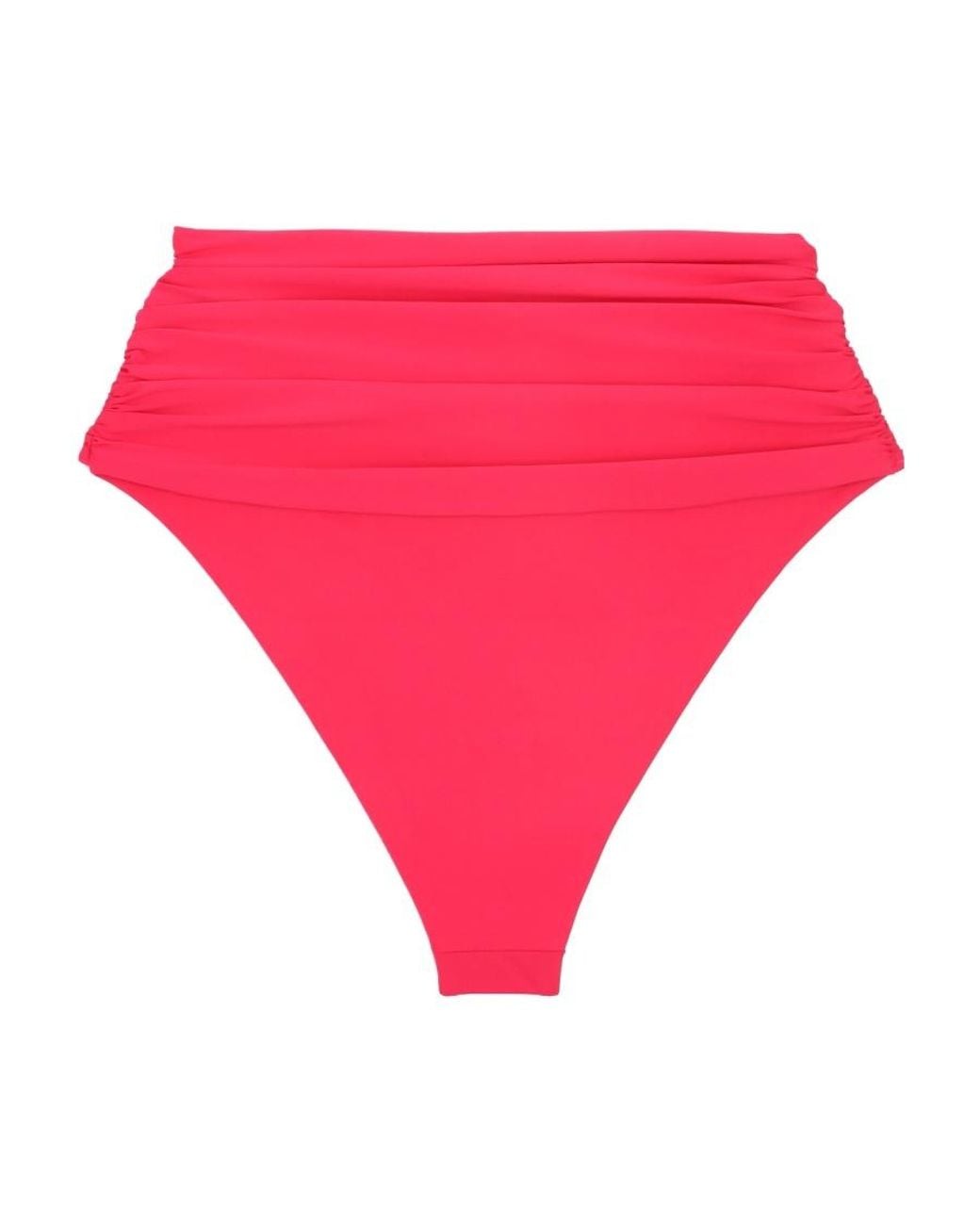 Magda Butrym Pink Tech Fabric Bikini Briefs