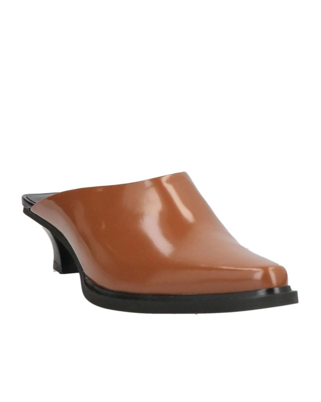 DIESEL Brown Simple Solid-Colored Leather Shoes