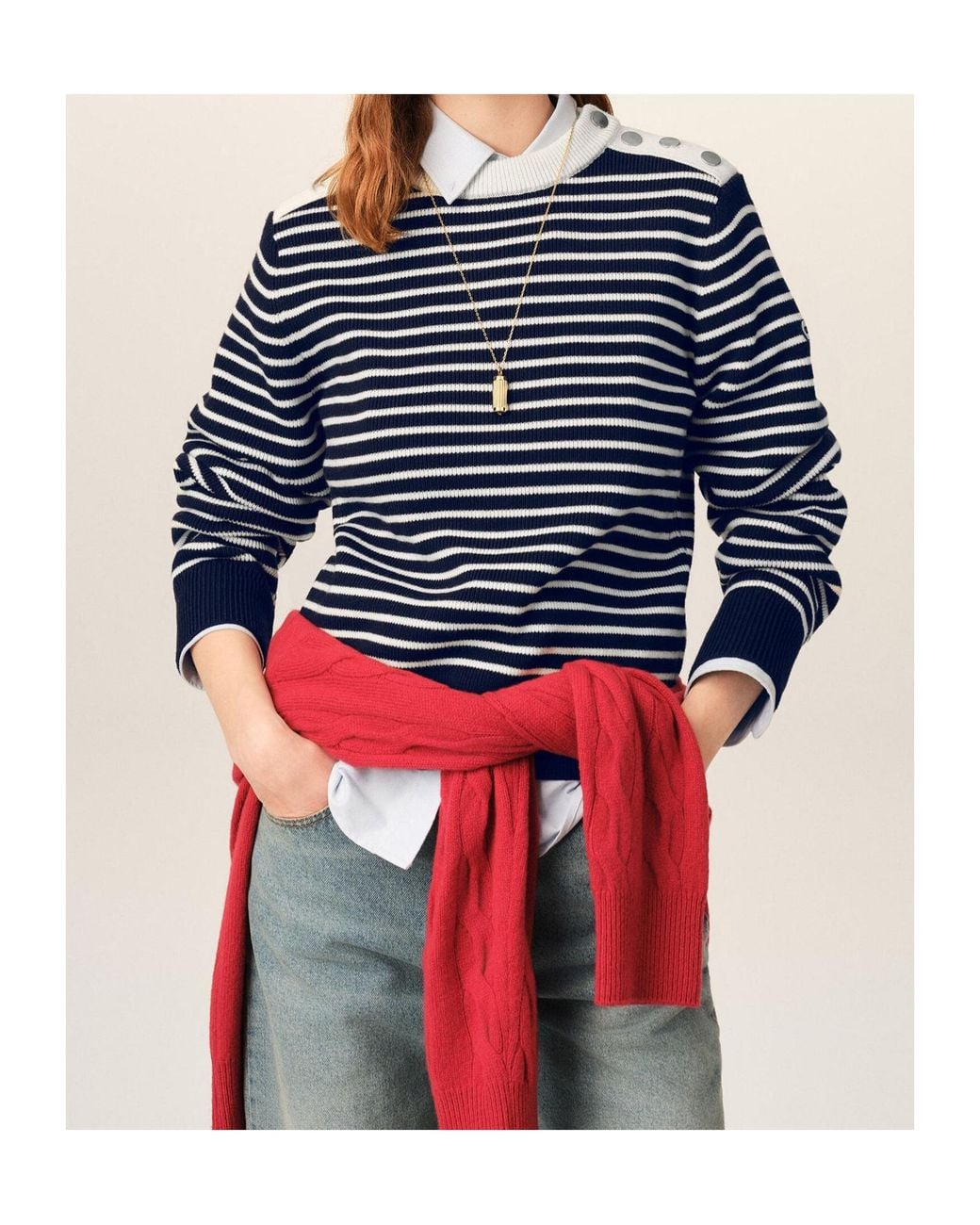 AMI Blue Sweater for men