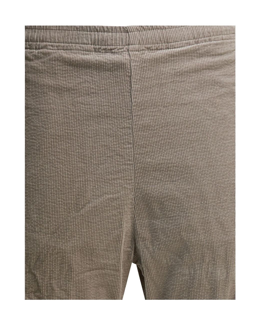 Kapital Gray Stripe Appliqué Trousers for men