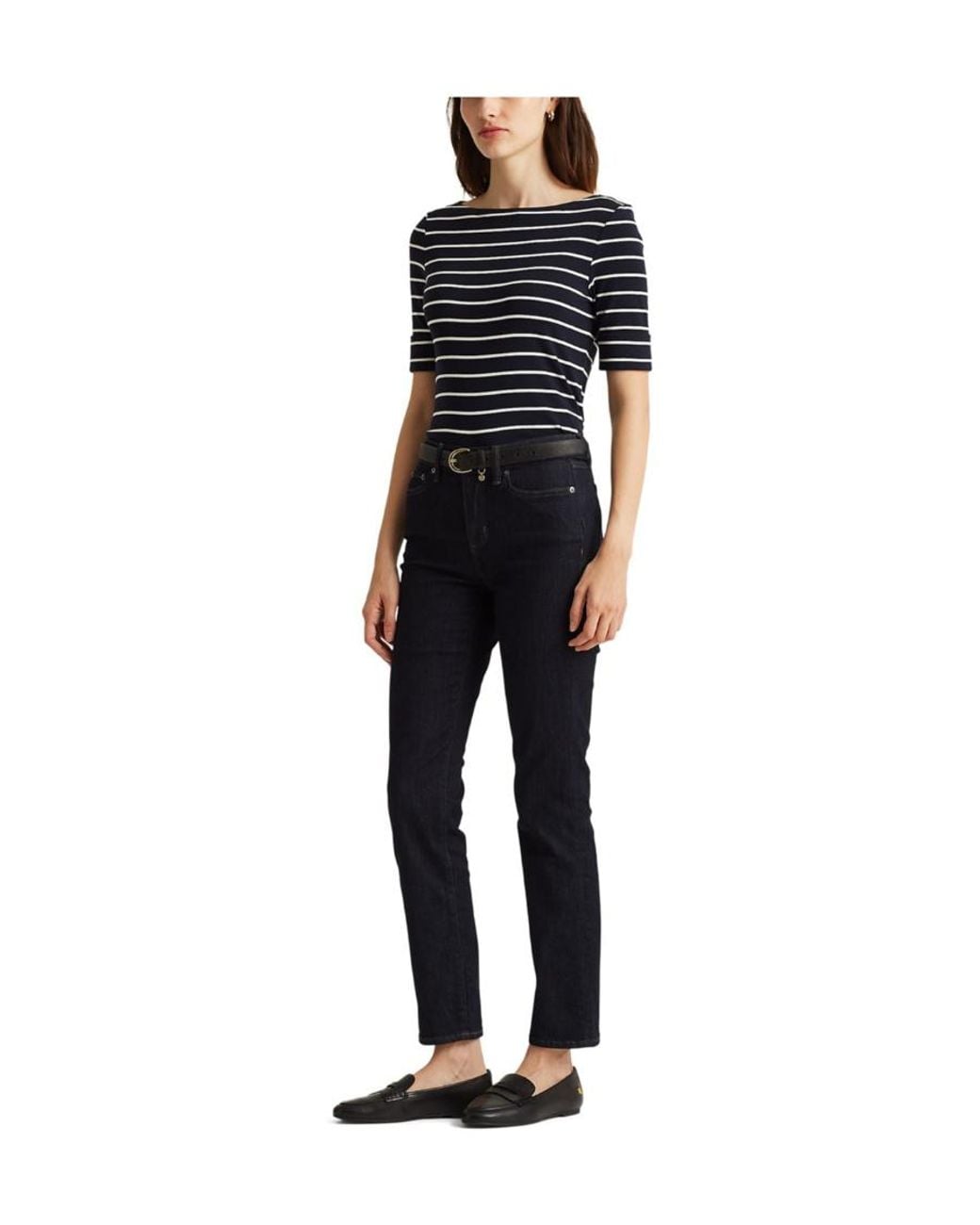 Ralph Lauren Blue Striped T-Shirt