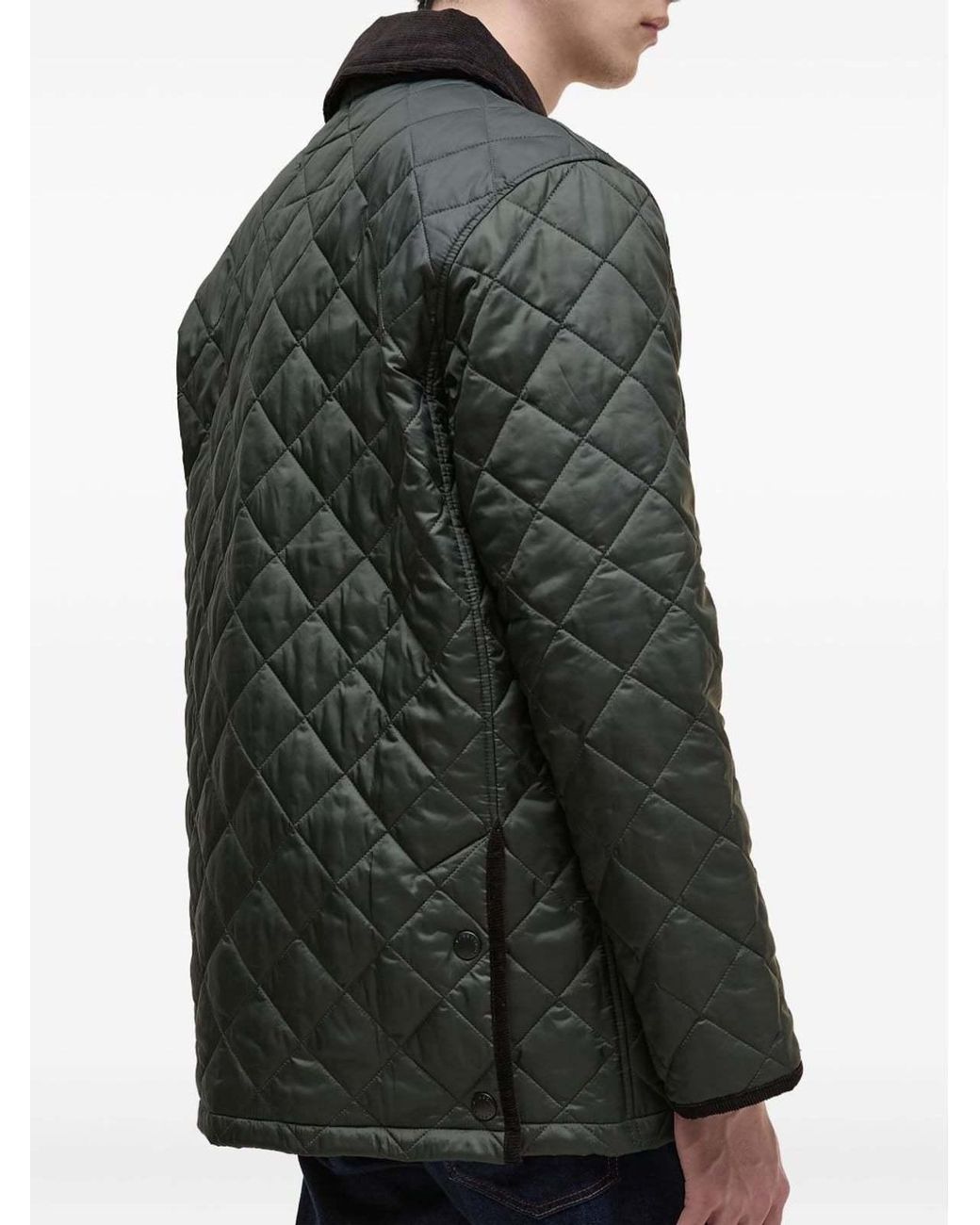Barbour Green Quilted Jacket for men
