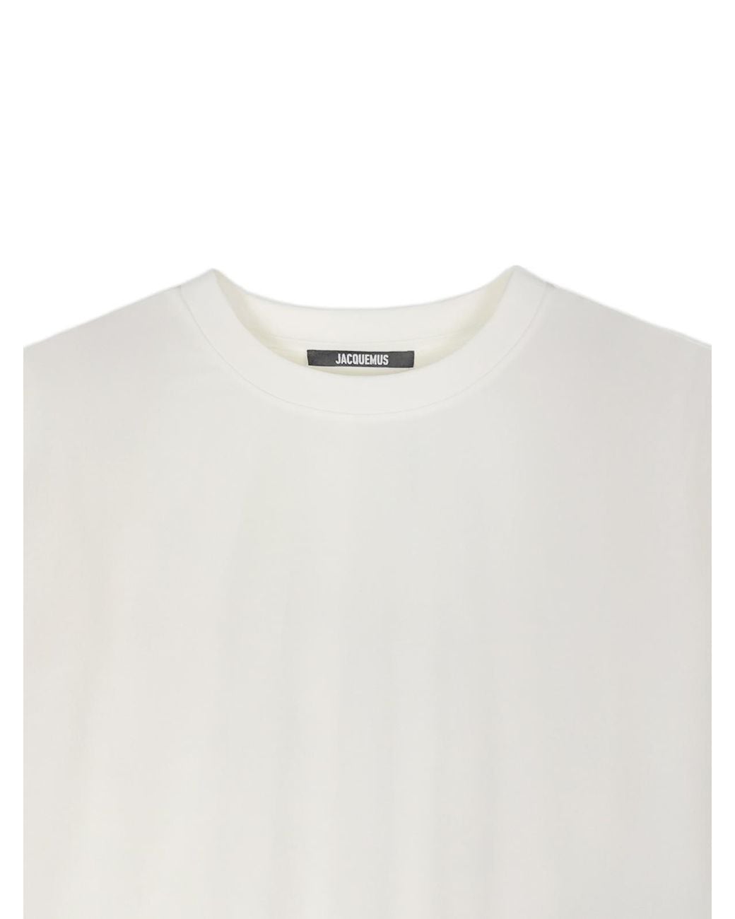 Jacquemus White Sleeveless Boxy T-Shirt