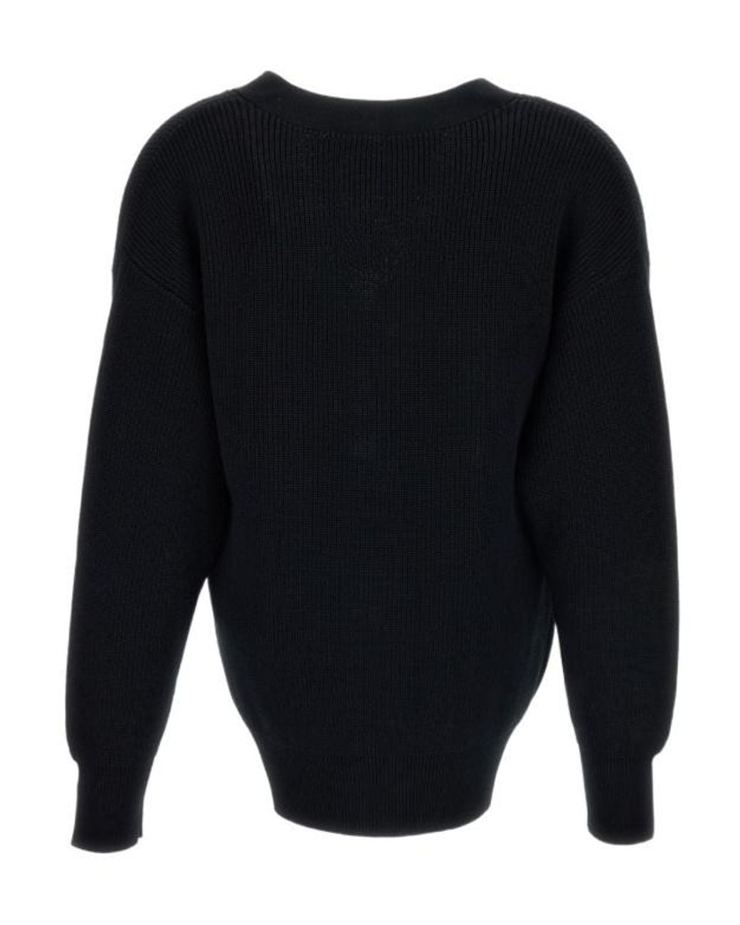 Elisabetta Franchi Blue V-Neck Knitted Cardigan