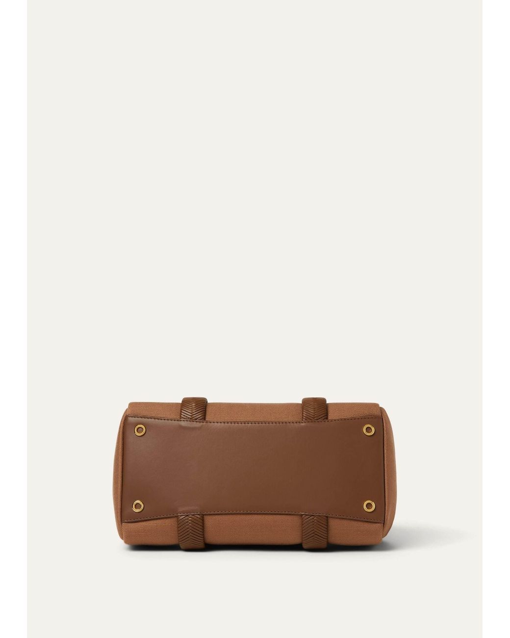Loro Piana Brown Loom Bag L32 Handbag