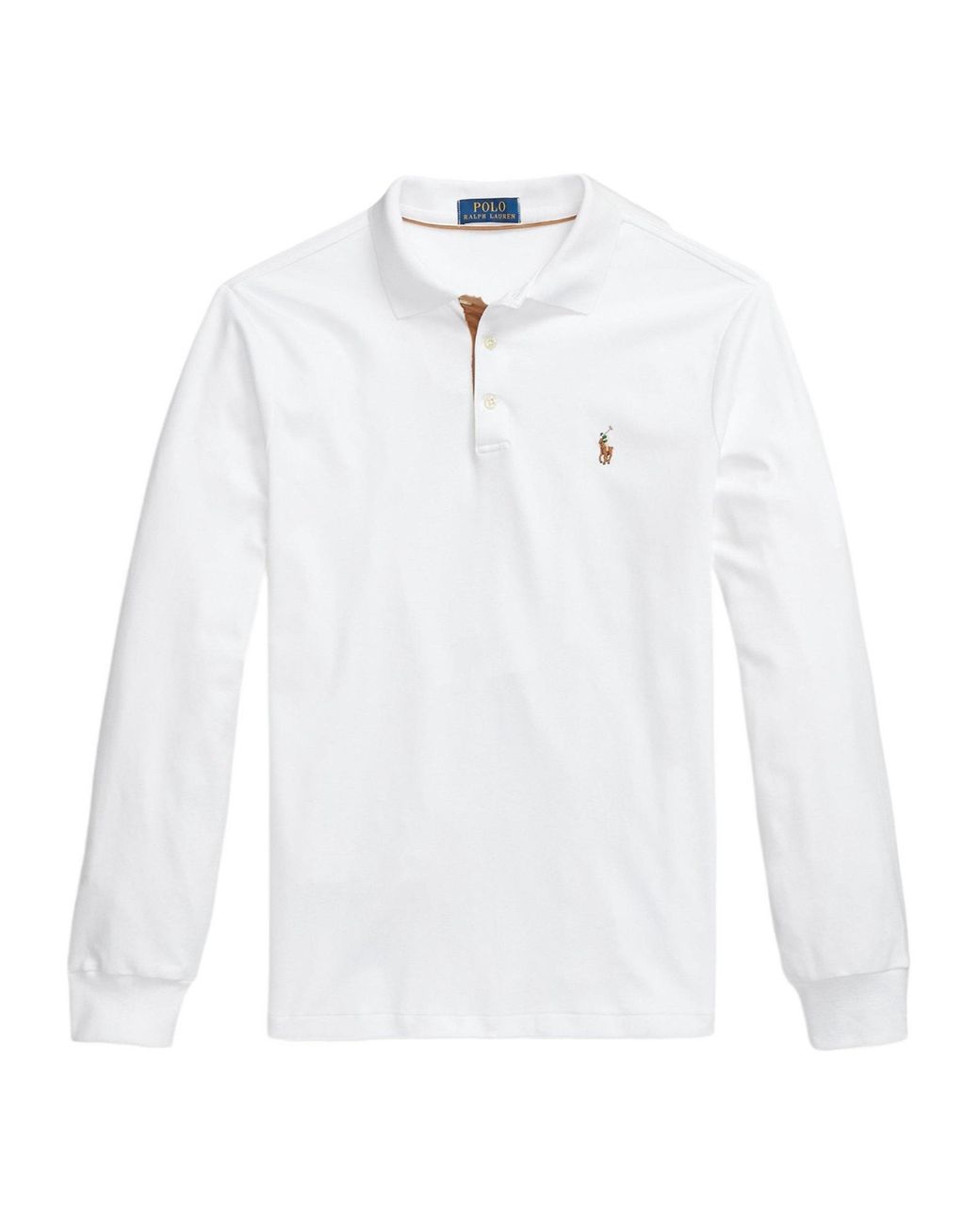 Polo Ralph Lauren White Classic Embroidered Shirt for men