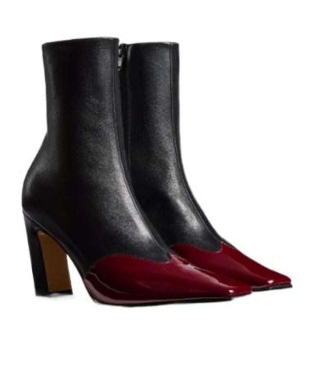 Khaite Brown Pointed-Toe Ankle Boots