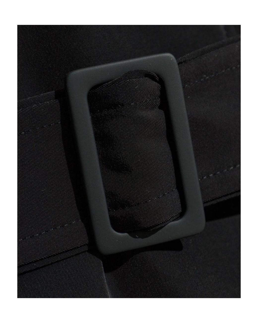 DIESEL Black G-Ale Double-Breasted Belted Coat