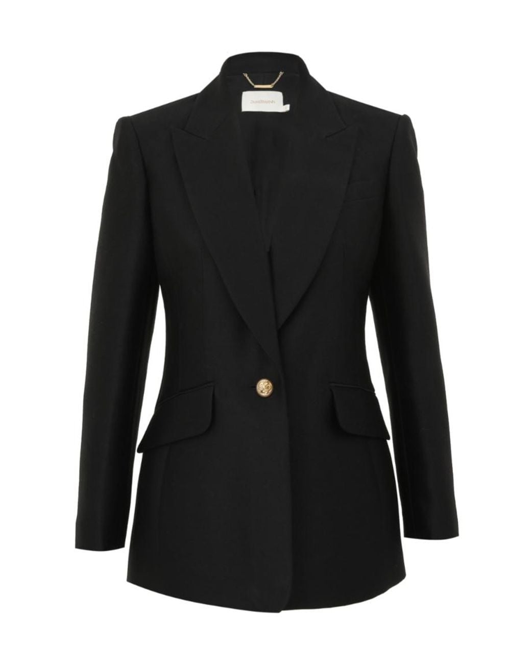 Zimmermann Black Hypnotic Tailored Jacket