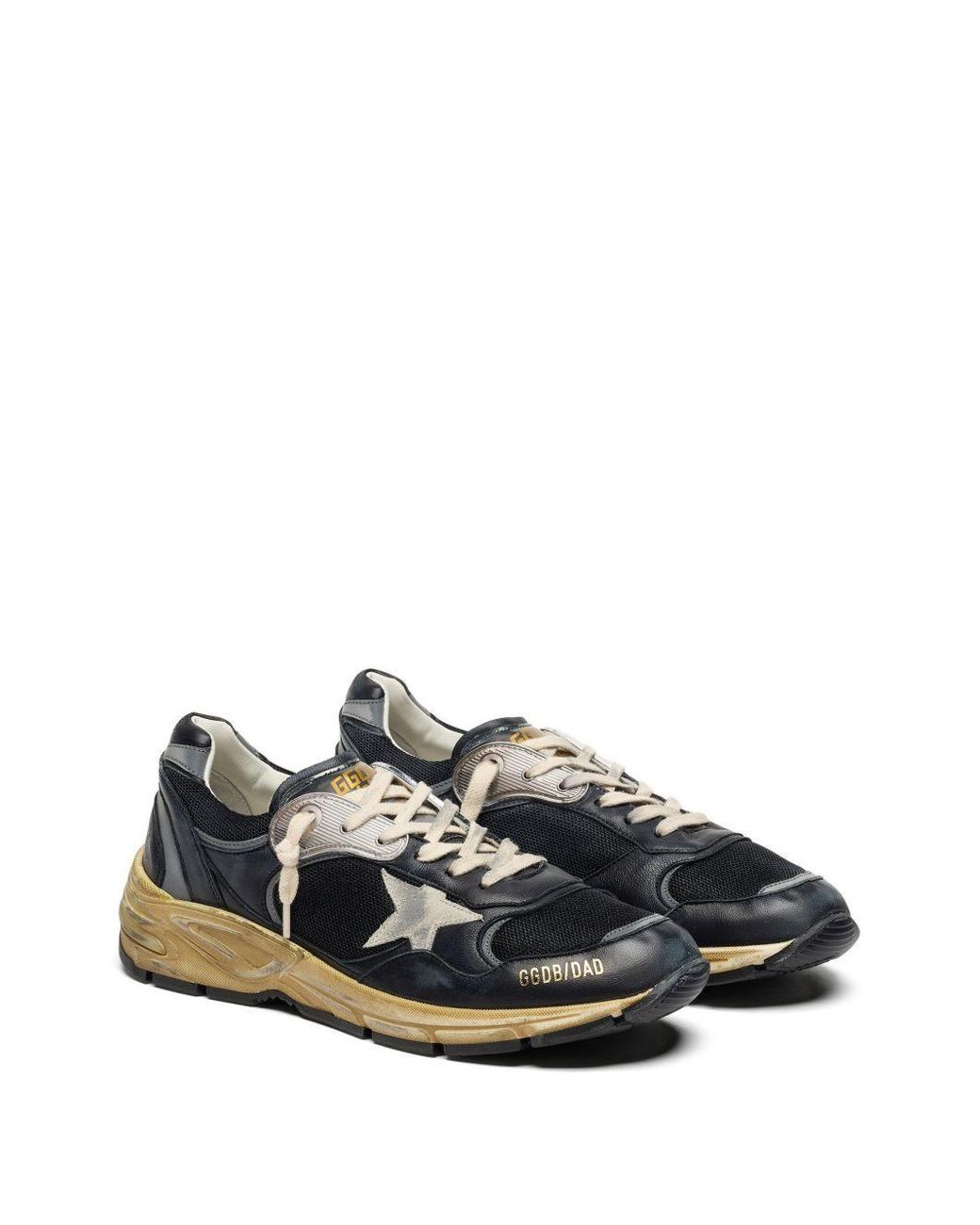 Golden Goose Deluxe Brand Blue Dad-Star Lace-Up Sneakers