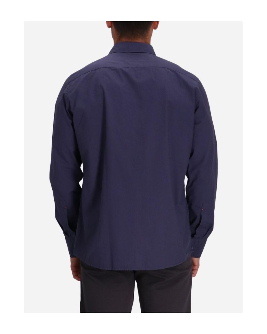Boss Blue Boss Regular-Fit Stretch Poplin Shirt for men