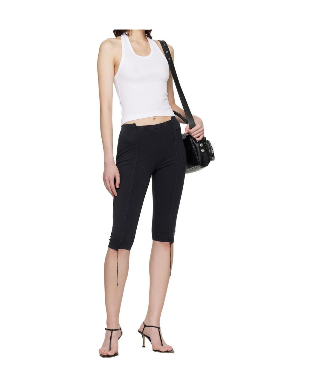 Vetements Blue Halter Neck Top