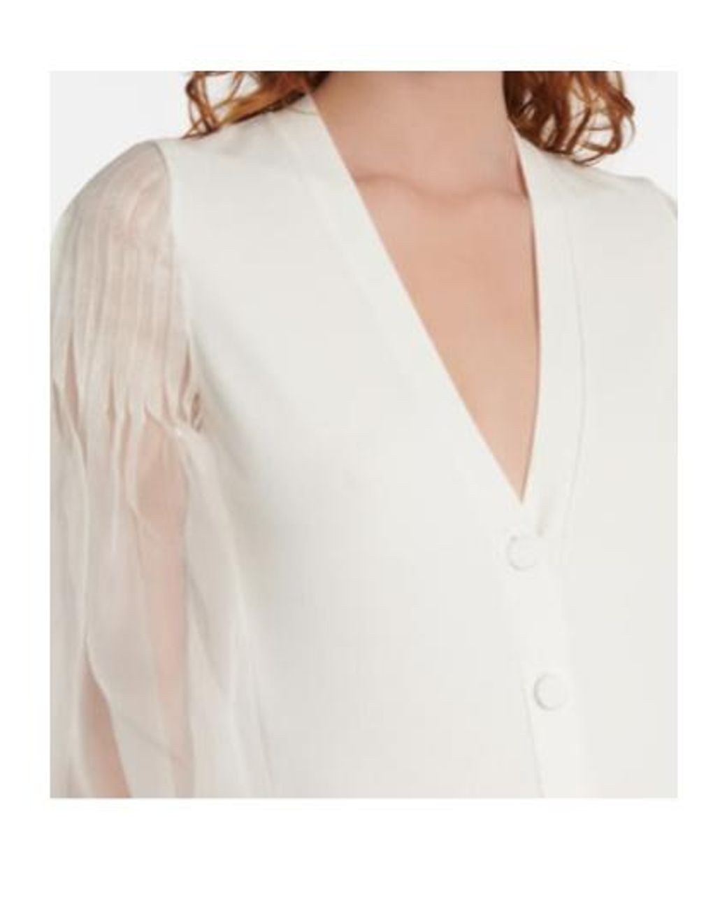 Altuzarra White Harmonia Silk Midi Dress