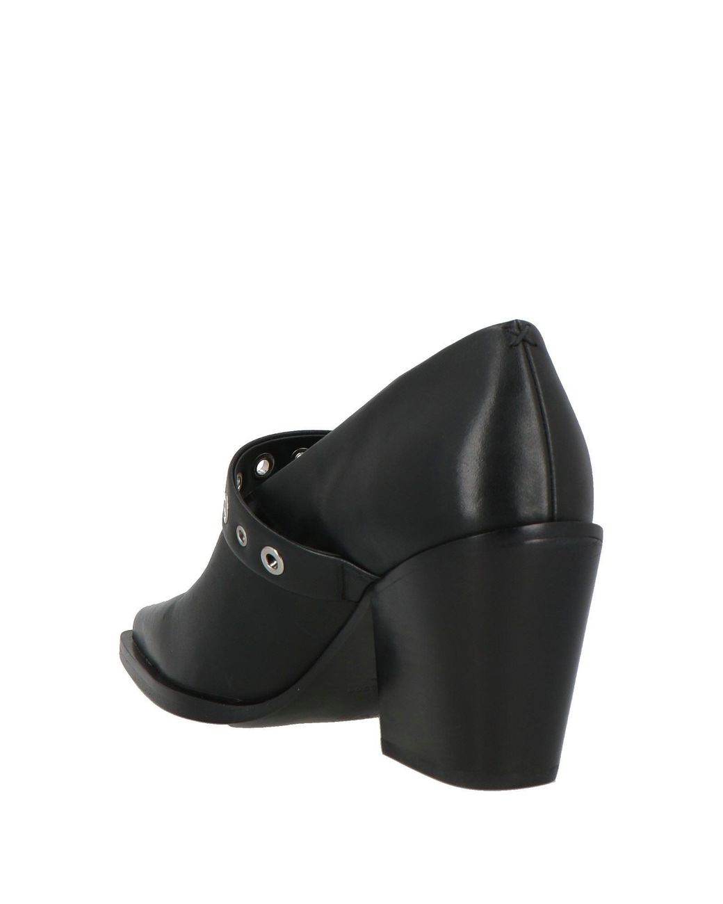 Rag & Bone Black Square-Toe High Heels